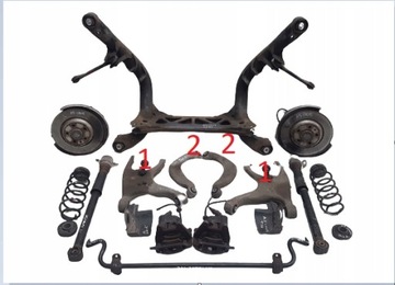 Супорт гальма зад audi a5 8t купе 2.0tdi фото №1