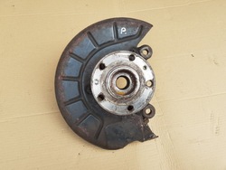 Поворотный кулак + почти новая ступица правые перед / vw golf v touran i 1.9 2.0 tdi фото №1