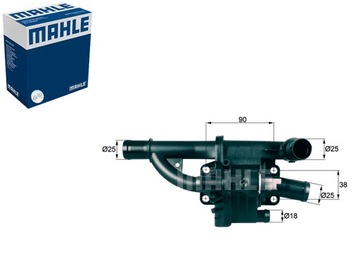 Термостат citroen fiat ford peugeot mahle фото №1