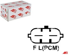 Генератор 12v opel astra j insignia zafira 2.0 cdti as-pl фото №1