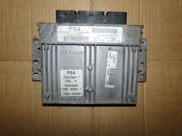 Компьютер двигателя 9644674980 xsara picasso 1.8 b фото №1