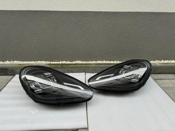 Лампи porsche cayenne 7p5 рестайлінг повний led ліва права фото №1