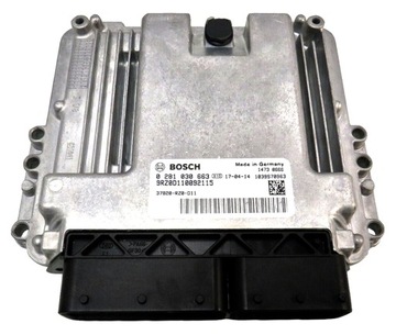 Ecu honda civic 1.6 i-dtec 37820rz0d11 0281030663 фото №1