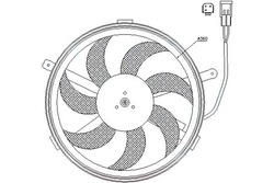 Nissens вентилятор радіатор з корпус mini r56 фото №1