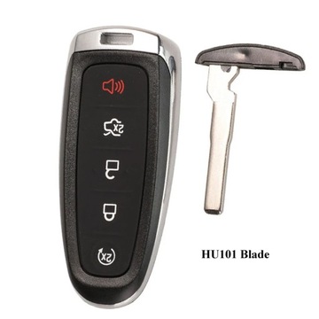 5 button remote car key shell fob for ford edge втулка стабилизатора flex explorer 25000 фото №1