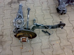 Kia sorento iii 2015 2019 важіль задній зад поворотна опора ступиця важелі kpl фото №1