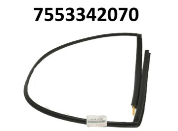 Toyota rav4 прокладка стёкла лобовой оригинальный номер 7553342070 фото №1