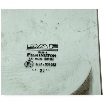 1950775 daf окно w дверях, левая фото №1