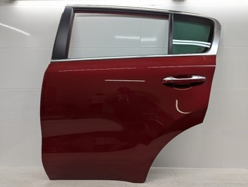 Дверь левый зад задние aa1 infra red kia sportage iv 4 77003f1000 фото №1