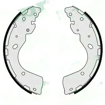 Гальмівні колодки гальмівні зад 01073 lpr ford nissan фото №1