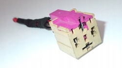 Роз'єм штекер бежева audi q7 4l a6 c6 4b0937527a фото №1