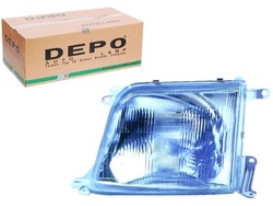 Depo фара h4 механический koito цвет вкладыш: ch фото №1