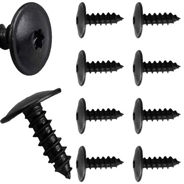 10 x винт винт torx do бампера подкрылки защитные накладки vw audi seat skoda vag фото №1