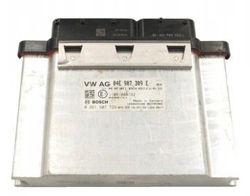 Блок управления vw golf 04e907309e 0261s07729 med17.5.21 программирование фото №1