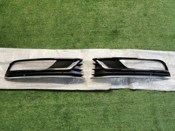 Vw passat b7 highline решётка левая правая новая комплект хромированные элементы 3aa854662b фото №1