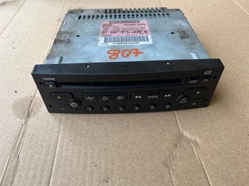 Радио clarion peugeot 807 2002-2007 96473060xt фото №1