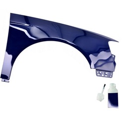 Крило passat b6 vw праві оцинковка синій lc5e фото №1