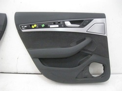 Audi a8 4h обивка боковина зад задний правые кожа фото №1