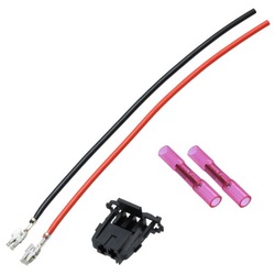 Штекер джгут вентилятора вентилятор citroen jumper fiat ducato boxer 2006- фото №1