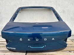 Крышка багажника зад задняя skoda superb iii 3 3v 3v5 sedan hb рестайлинг fl красивая фото №1