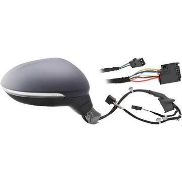 Дзеркало зовнішні volkswagen passat 15-19 фото №1