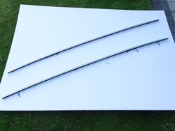 Audi a6 c7 универсал avant 11-18 рейлинги крышные хром комплект оригинал aso фото №1