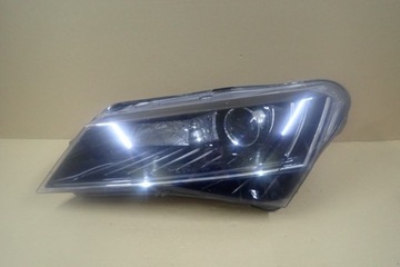 Лампа левая левый bi ксенон skoda superb 3 iii 3v 15- фото №1