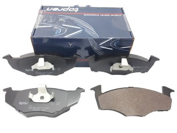 Тормозные колодки тормозные osi перед topran vw polo lupo fox skoda fabia seat arosa фото №1