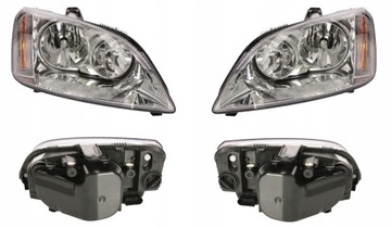 Фара лампа ford focus c-max 03-07 l+p tyc фото №1