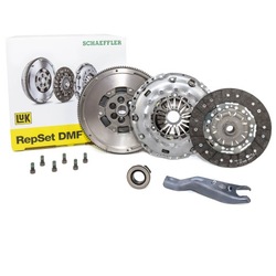 Оригинальные сцепление + двухмассовый маховик luk 600026100 фото №1