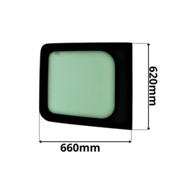 Скло ліва задня w двері opel vivaro b ii 2 2014- 0253 фото №1