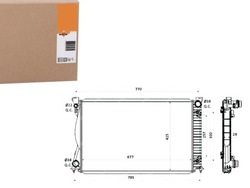 Радіаторів двигуна nrf 4f0121251ag 4f0121251p 10213 фото №1