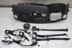 Панель консоль подушка безопасности ремни безопасности audi a8 d4 рестайлинг кожа head-up hud фото №1