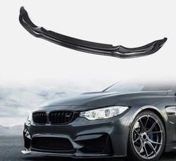 Накладка сплиттер v стиль bmw m3 f80 m4 f82 f83 карбон фото №1
