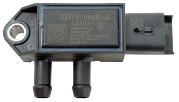 Датчик тиску вихлопних газів renault 227707094r фото №1