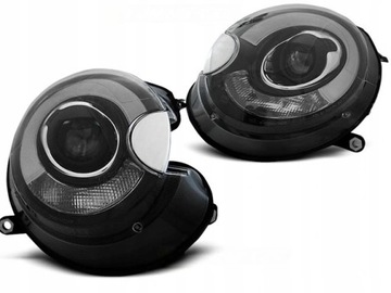 Фары лампы day line light led трубка neon тюнинг mini cooper r55 r56 57 фото №1