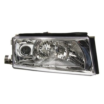 Лампа skoda octavia i 00-10 фара правый фото №1