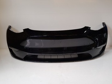 Tesla модель y бампер переднє перед led drl комплектний фото №1