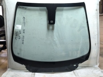 Стекло передняя peugeot 308 2007-2013 датчик фото №1