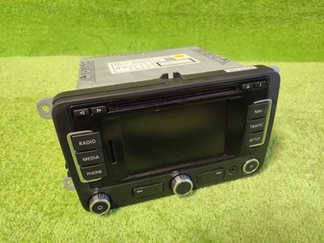 Vw golf vi 5k0 радио навигация gps 3c0035270b фото №1