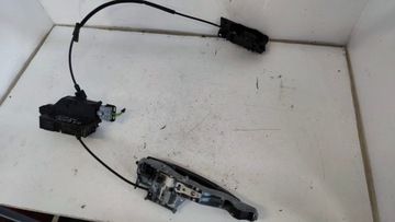 Замок дверь правый перед ручка 6pin peugeot 207 sw 24099816 9680168580 фото №1