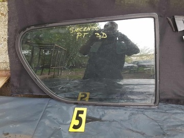 Скло кузовна права задня праві зад fiat seicento фото №1