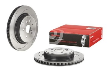 2 x brembo диск гальмівна зад ліва фото №1