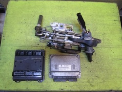 Skoda fabia i 1.4mpi замок зажигания компьютер иммобилайзер kpl фото №1