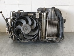 Комплект радіатор astra iii h 1,7cdti вентилятори фото №1