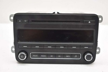 Радио радиопроигрыватель cd 5j0035161g skoda fabia 2 ii рестайлинг 10-14 фото №1