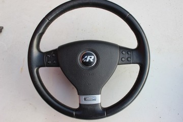 Passat b6 - руль подушка r-line 1k0880201bk 3c0419091 abe фото №1