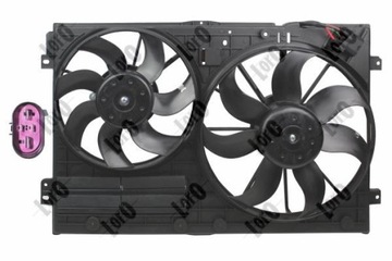 Вентилятор радіатор vag 003-014-0012/aba abakus фото №1