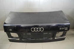 Кришка багажника audi a8 d2 темно-синя голий фото №1