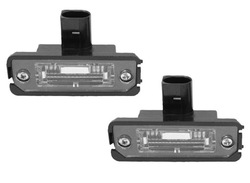 Освещение номерного знака vw golf iv 1j lupo polo 9n 6q0 фото №1